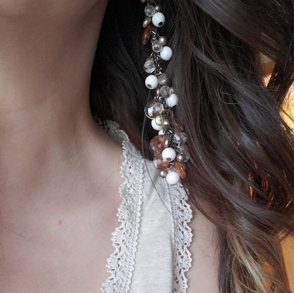 FREE Long dangle bead earings - Picture 2 of 3